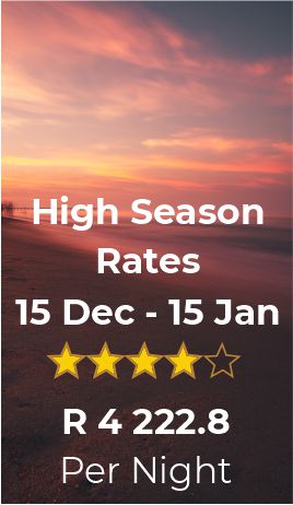Ramsgate Cottage high season rates